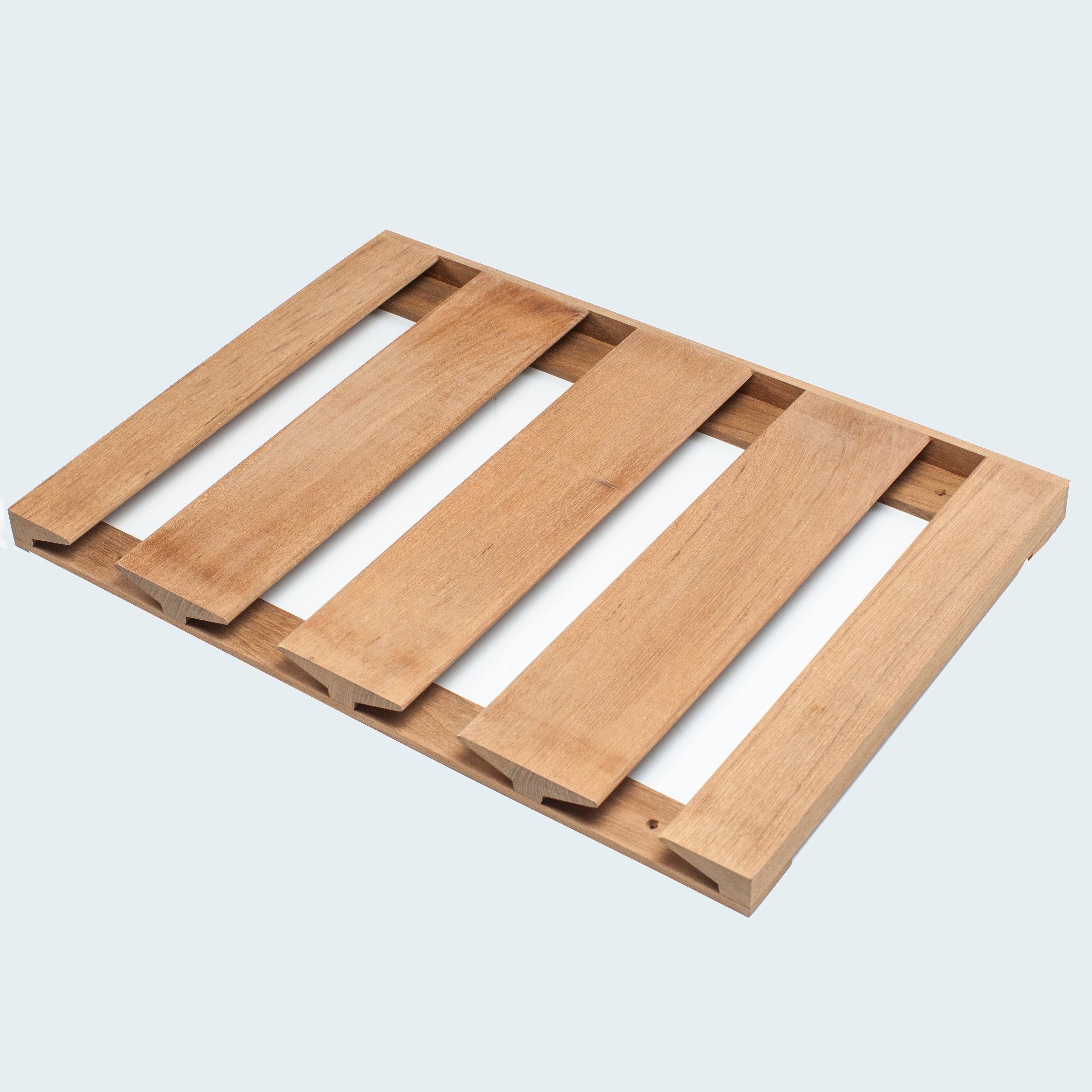 Whitecap - Teak Overhead Wineglass Rack