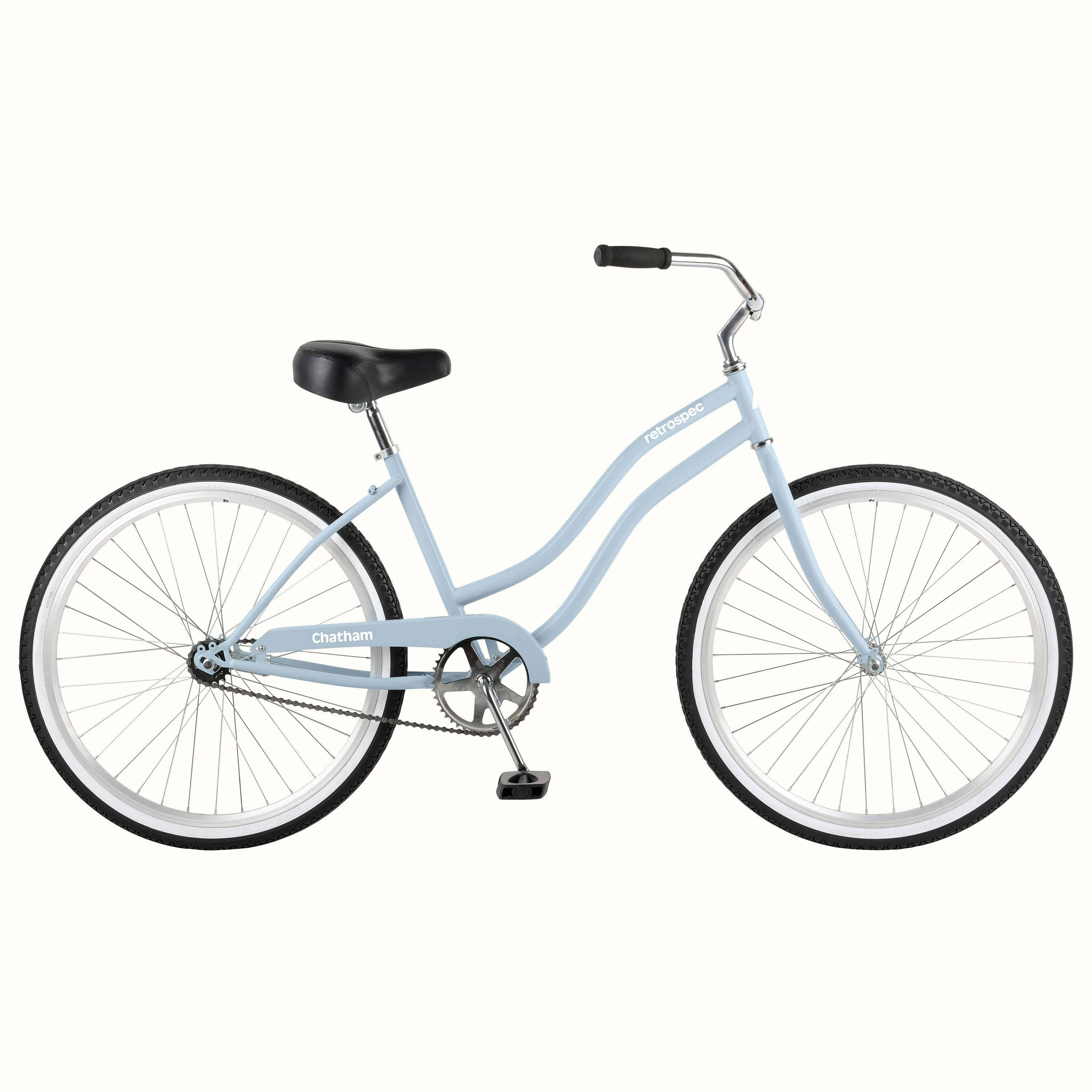 Chatham Beach Cruiser Bike - Step Through Crystal Blue / 26x22