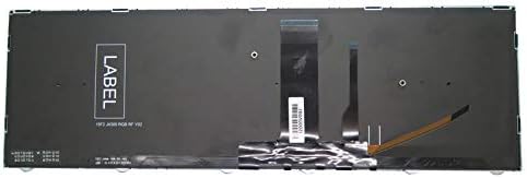 GAOCHENG Laptop Keyboard for CLEVO P970 P970RC P970RD P970RF P970EN P970RN P970ED P970EF United States US Black Frame and Backlit