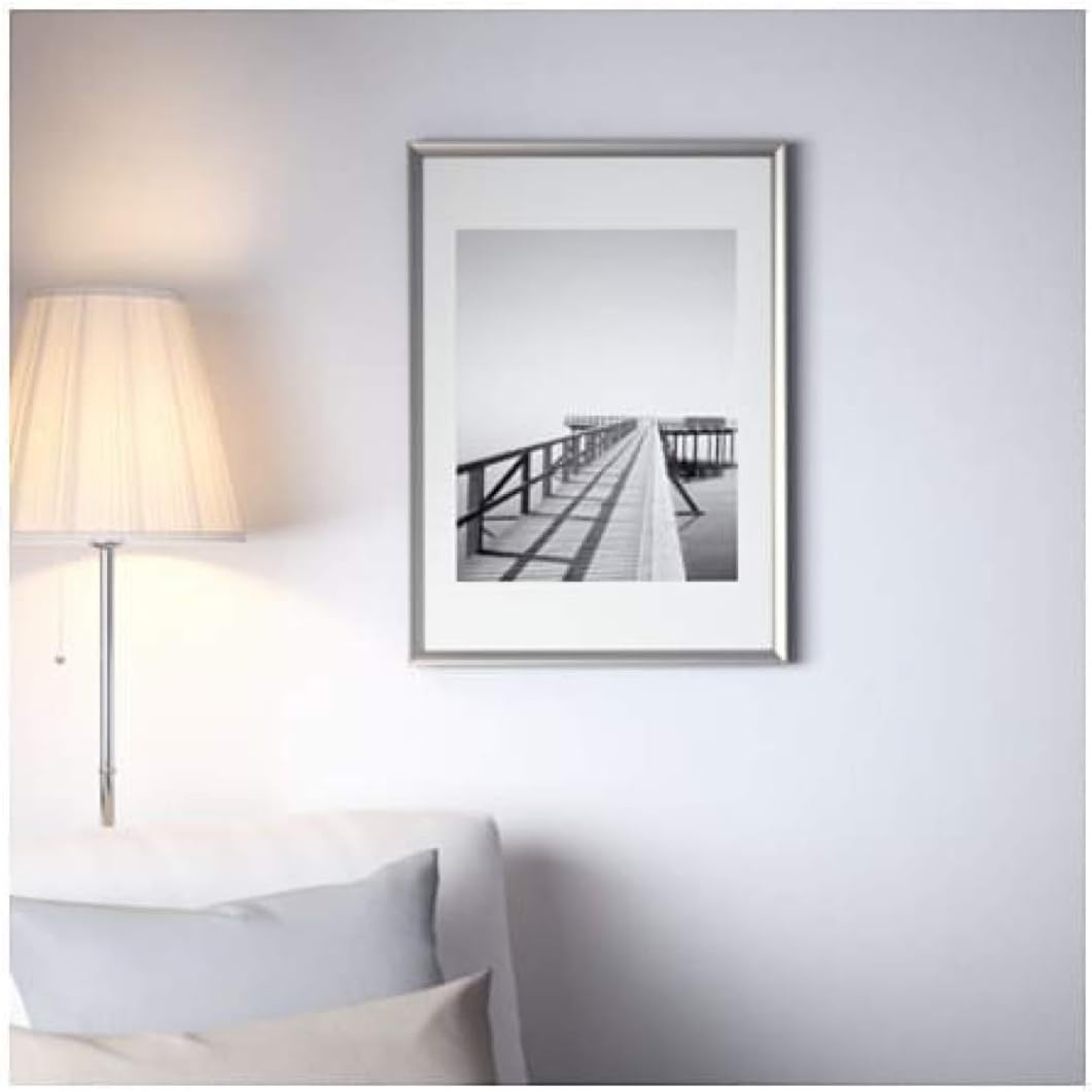 IKEA Silverhojden Frame Silver Color 202.917.86 Size: 19 3/4x27 1/2 