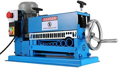 Muzerdo Automatic Motorized Electric Wire stripper Machine (1.5mm-3.8mm) Scrap Cable Stripper for Scrap Copper Recycling