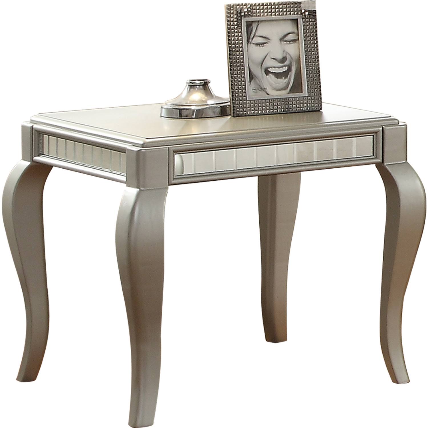 Acme Francesca End Table Champagne