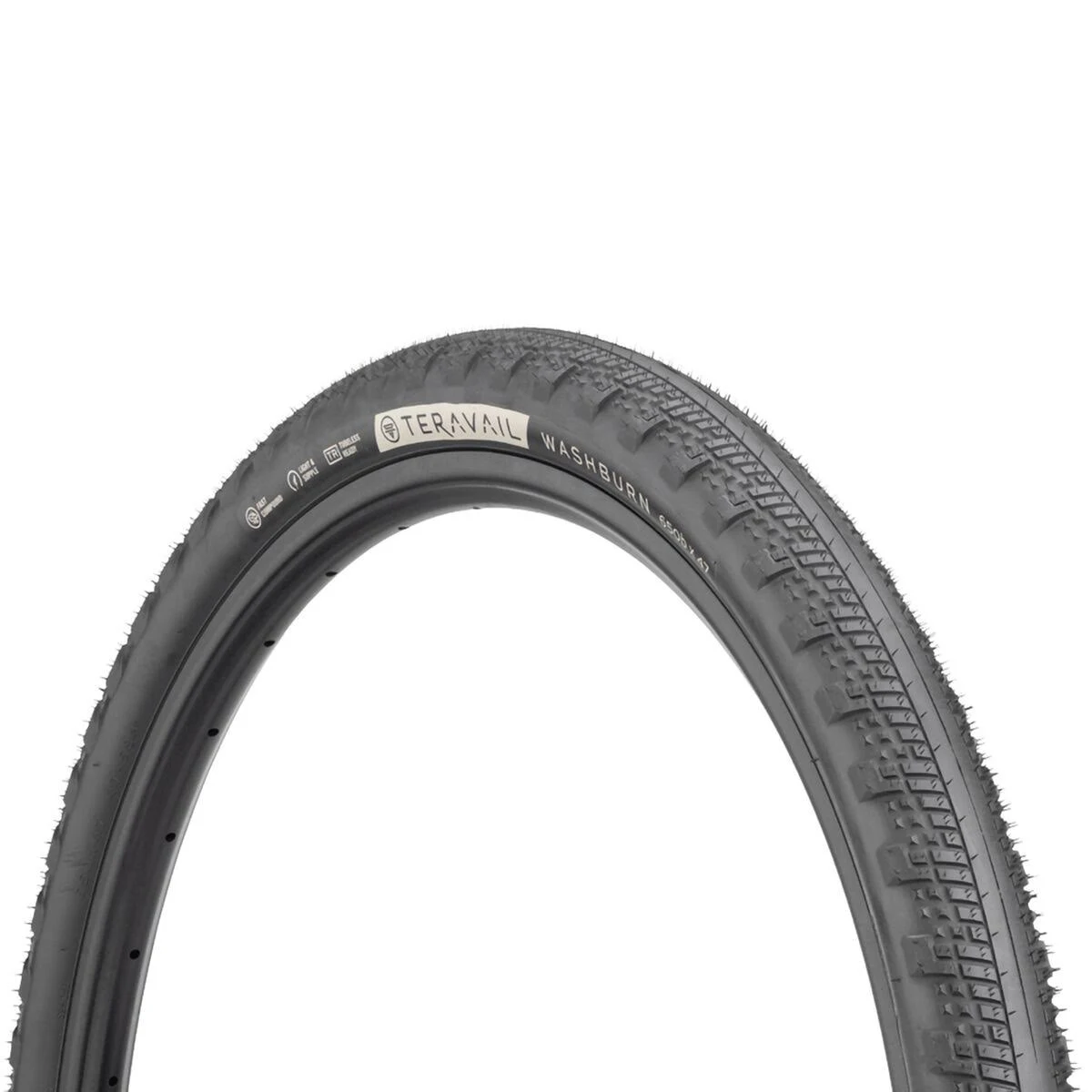 Teravail Washburn Tire, 650B x 47 / Black / Light and Supple