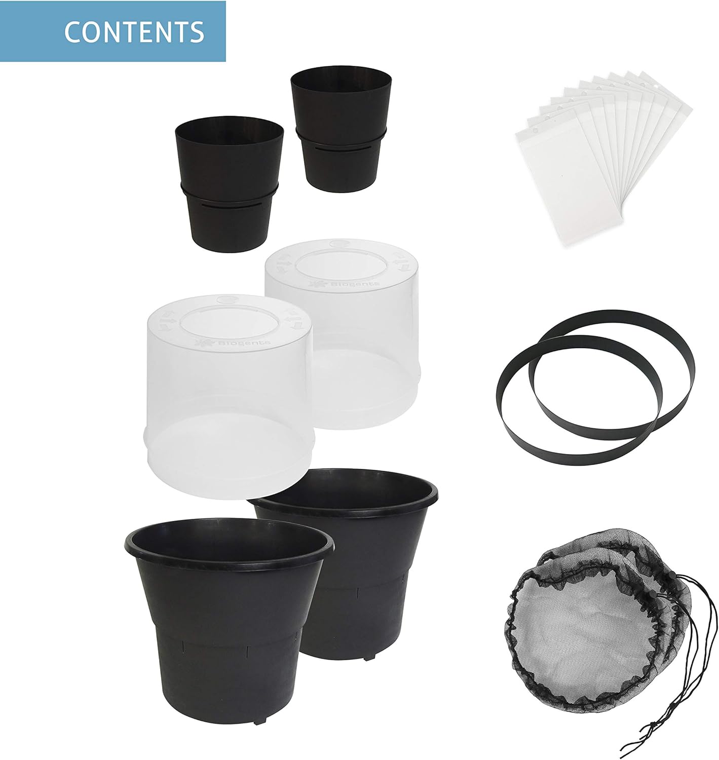 BIOGENTS BG-GAT Yard Protection (Pack of 2) &bull; Non-Electrical Outdoor Mosquito Trap for Egg Laying Asian Tiger and Dengue Mosquitoes &bull; for a pest-Free Patio