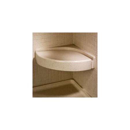Swanstone Cs1616 Solid Surface Corner Shower SEAT, Blue