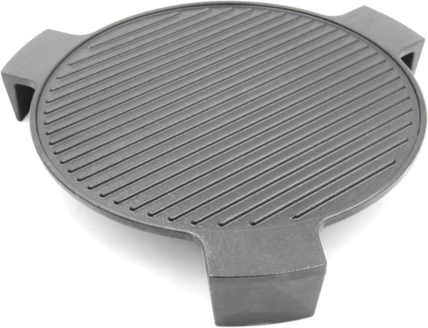 Hongso Cast Iron Plate Setter for Large Big Green Egg Grill and Other 18