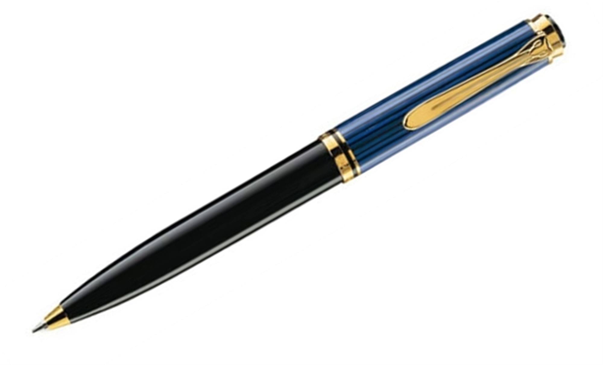 Pelikan Souveran 600 Blue/Black Ballpoint Pen