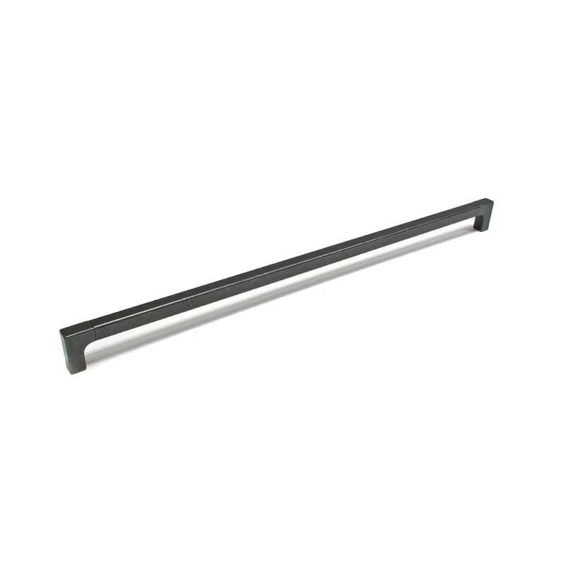 Richelieu 1414288 11-5/16 inch Center to Center Handle Cabinet Pull from The Ins Matte Black Iron