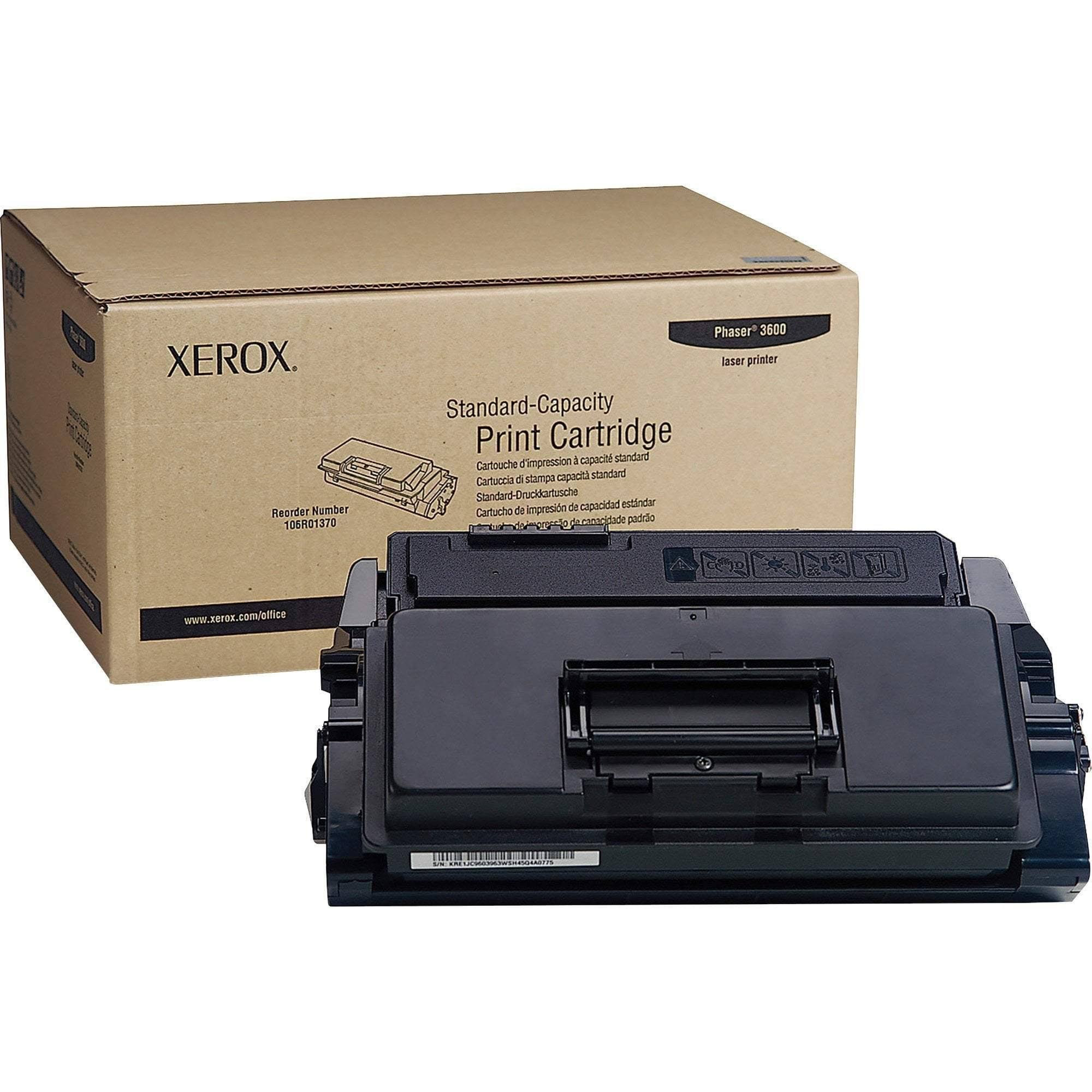 Xerox 106R01371 Black Toner Cartridge