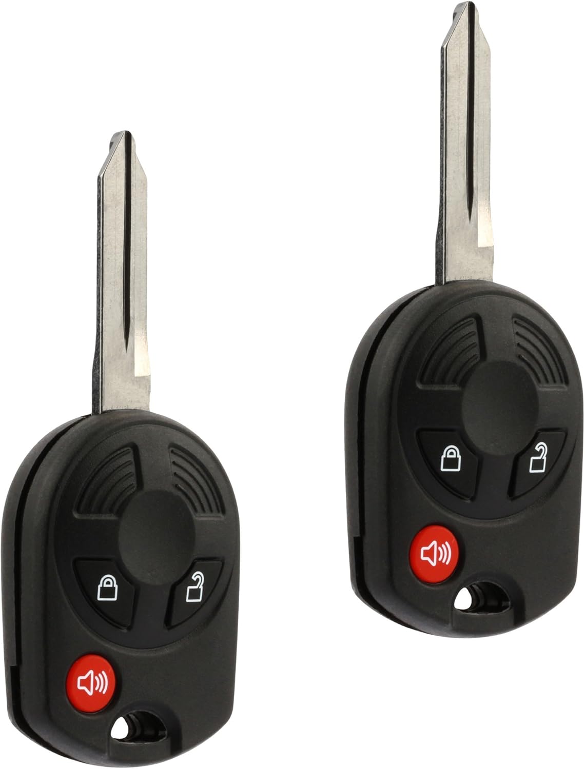 Key fits Ford Edge Escape Expedition Explorer F150 Flex Ranger Windstar Fob Keyless Entry Remote (OUCD6000022), Set of 2 - Guaranteed to Work Pack of 2