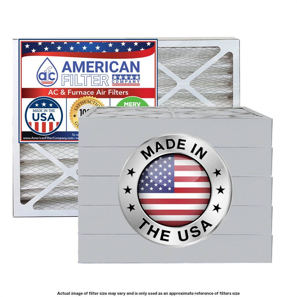 AFC 16.38x21.38x4 Furnace / AC / Air Filters MERV 8 (6-Filters)