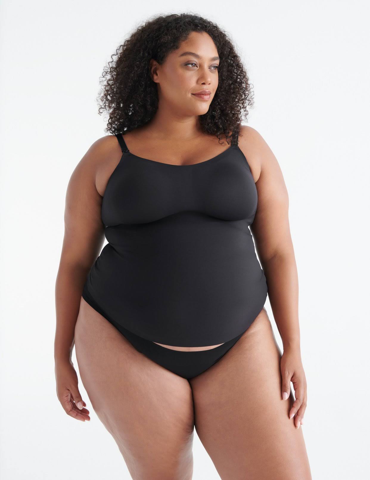 Leakproof Nursing Tank Black / L