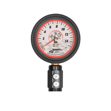 Longacre 52-52033 Tire Pressure Gauge, 2-1/2 inch, 0-15 PSI