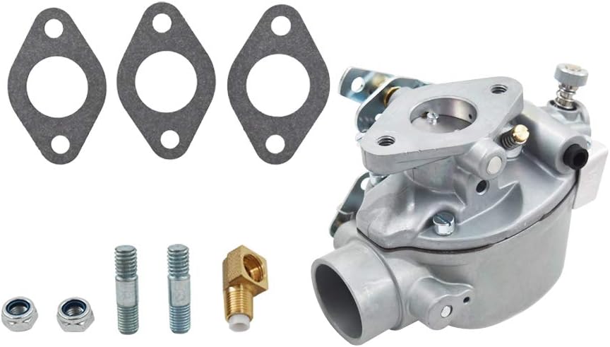 labwork Carburetor 181644M1 with Gaskets Fit for Massey Ferguson MF Tractor TE20 TO20 TO30 Carb