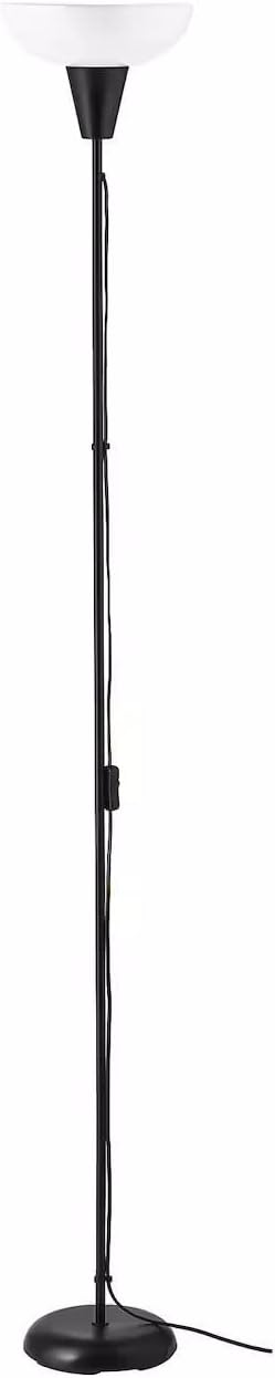 Ikea Tagarp Floor Uplighter Black/White 604.640.49 Pack of 2