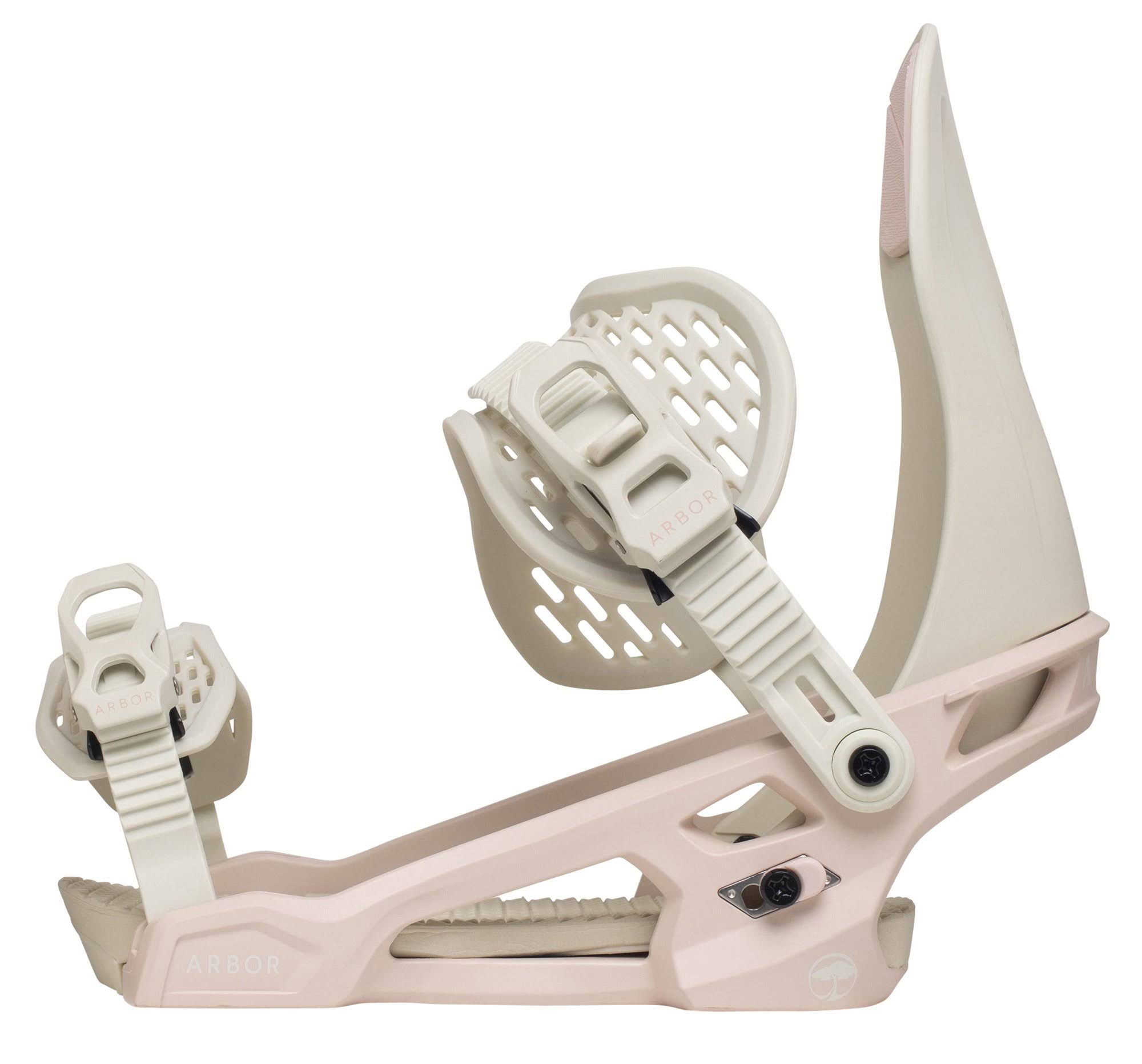 Arbor Acacia Snowboard Bindings 2020-2021 - S/M Peach