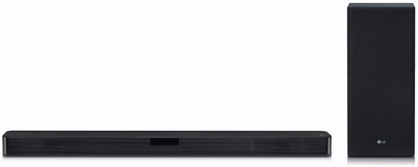 LG SL5Y 2.1 Channel High Resolution Sound Bar w/ DTS Virtual:X, Black