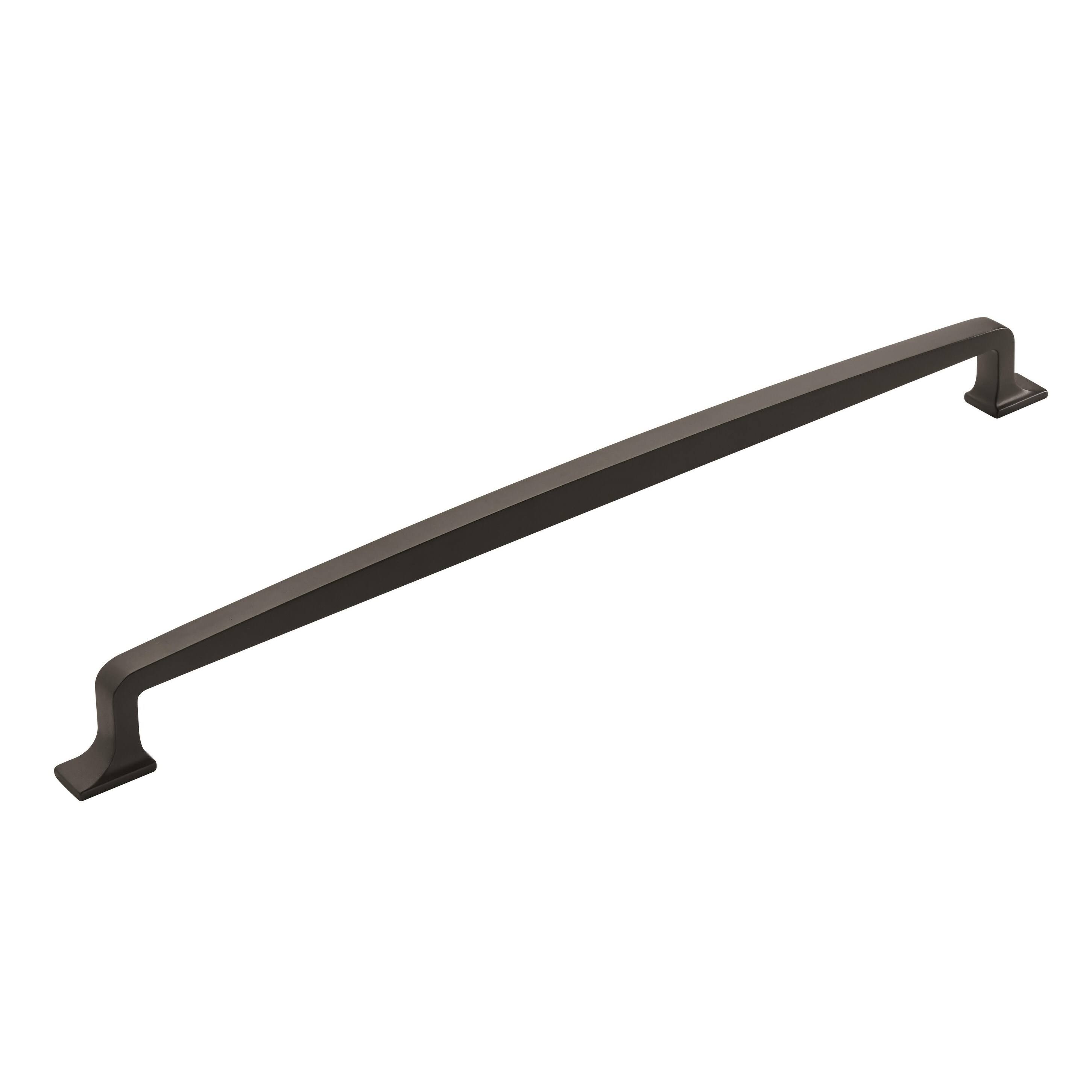 Amerock BP54024BBR Westerly 18 in (457 mm) Center-to-Center Black Bronze Appliance Pull