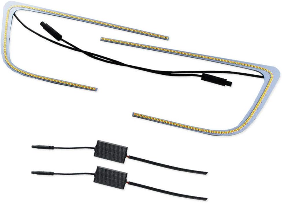 GTINTHEBOX Led Circuit Board C-Rings Dual-Color Switchback for 2015-2018 Subaru WRX STI Headlight DRL and Turn Signal Light