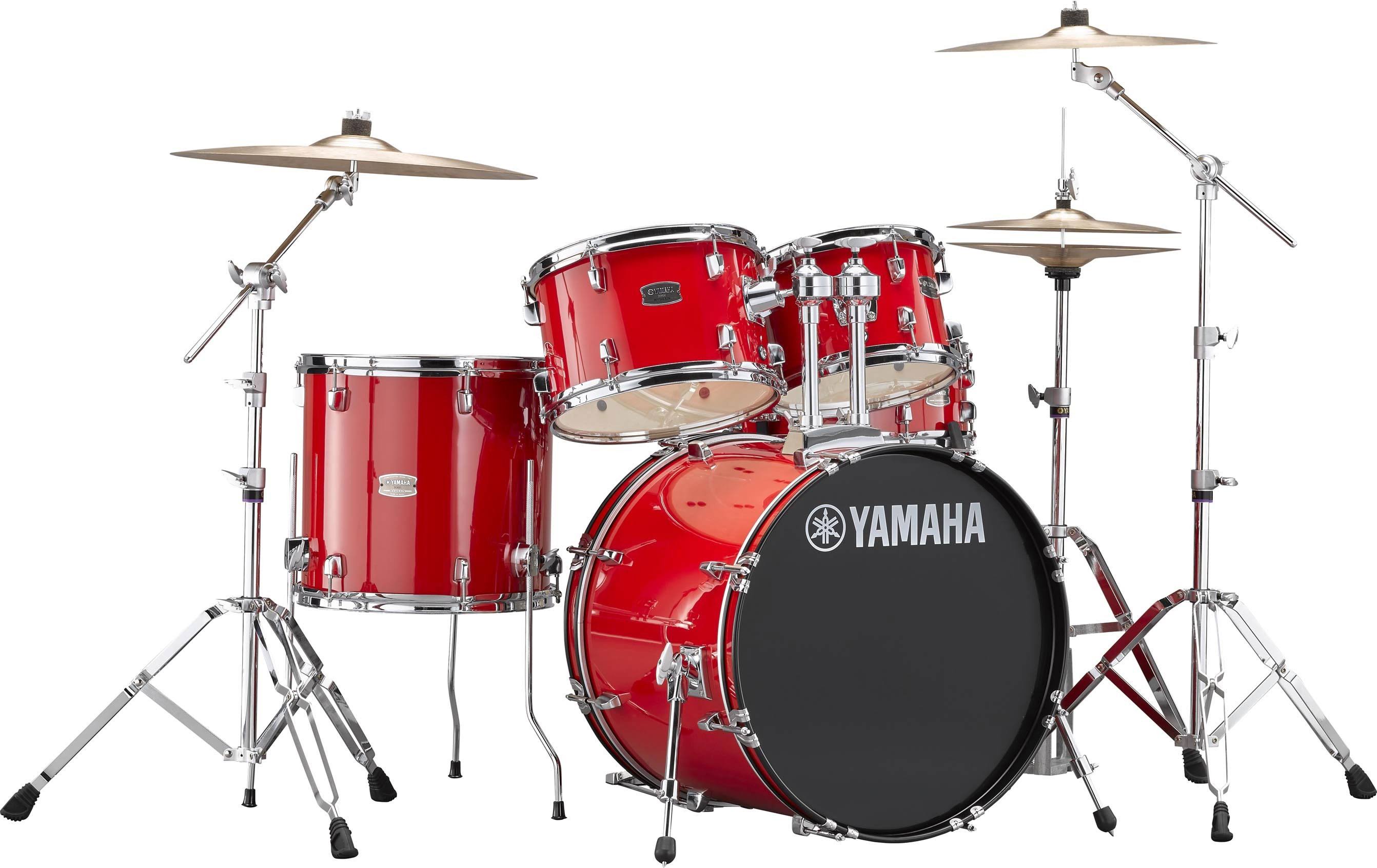 Yamaha Rydeen 5-Piece Shell Pack with 20 in. Bass Drum Hot Red
