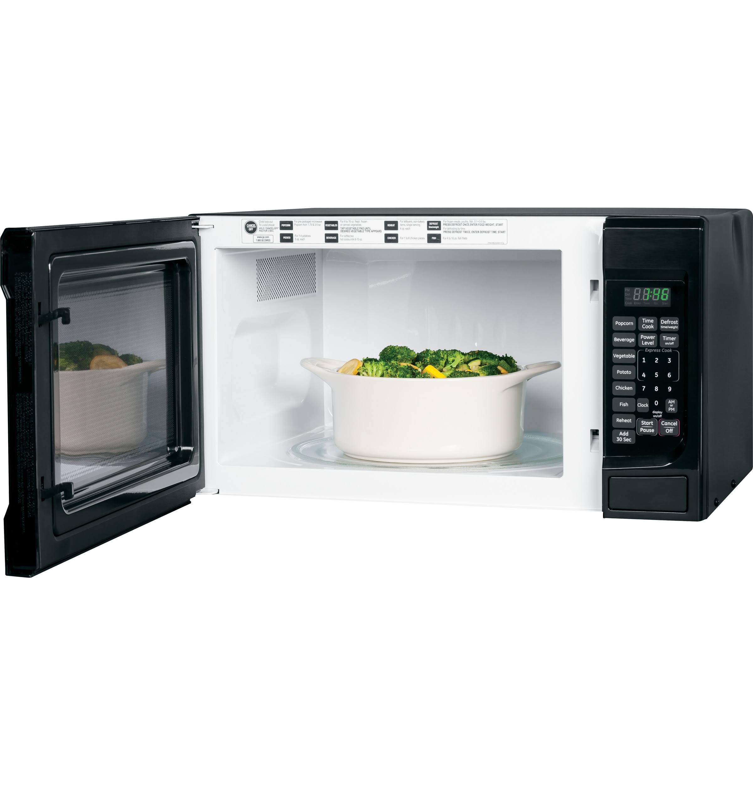 GE JES1460DSBB 1100W Microwave - 1.4 cu ft - Black