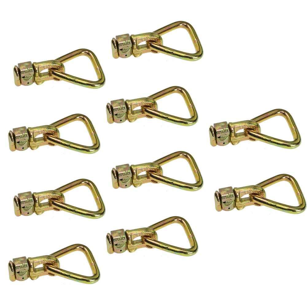 Double Stud L-Track Fitting w/ Delta Link - 5,000 lb. Break Strength