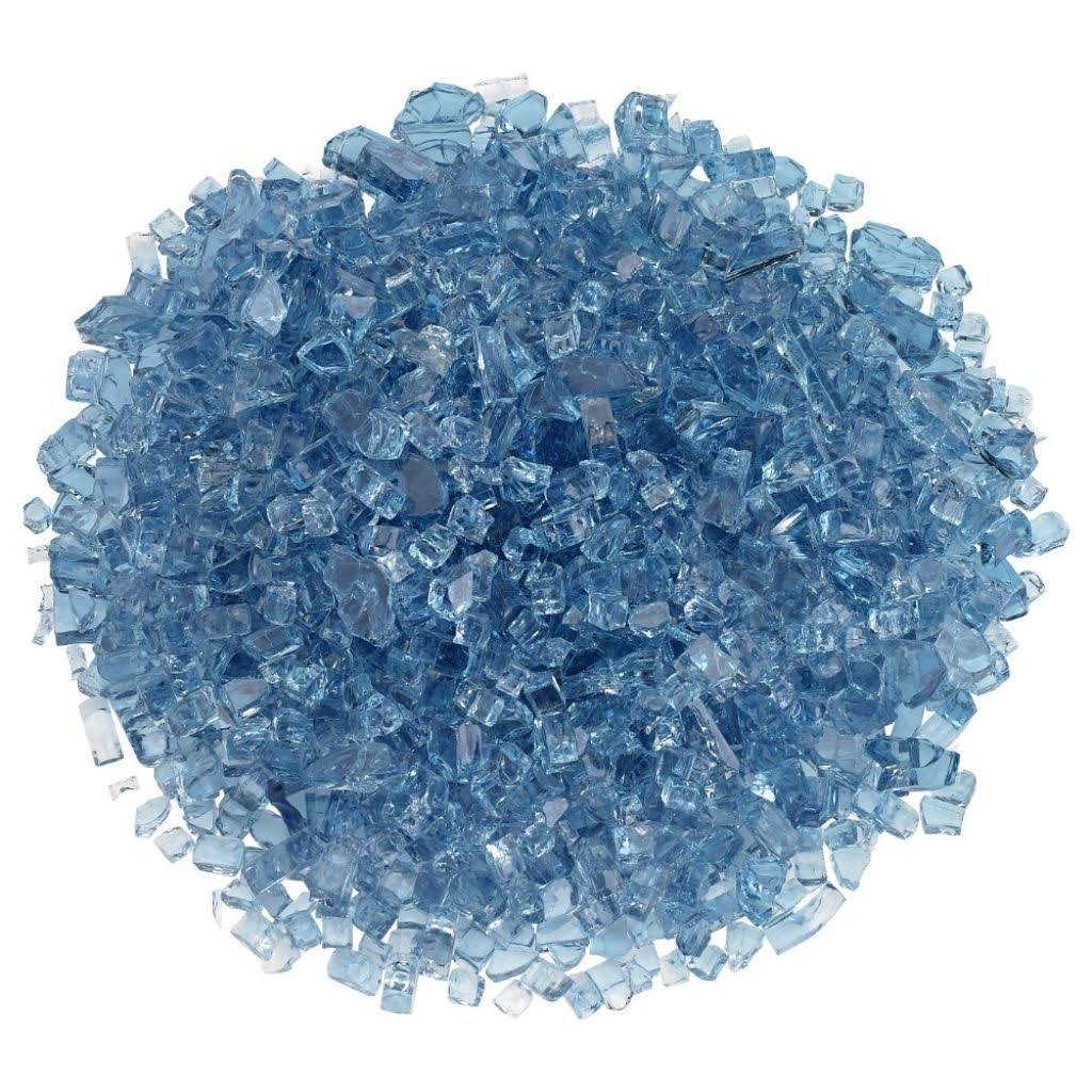 American Fireglass 1/4x22 Pacific Blue 10 lbs. Retail Bag