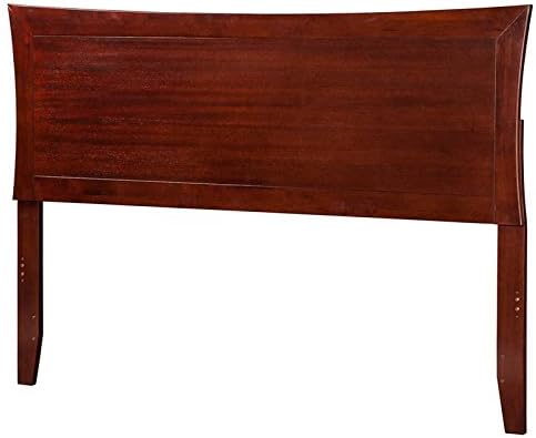 Leo & Lacey Full Panel Headboard in Walnut