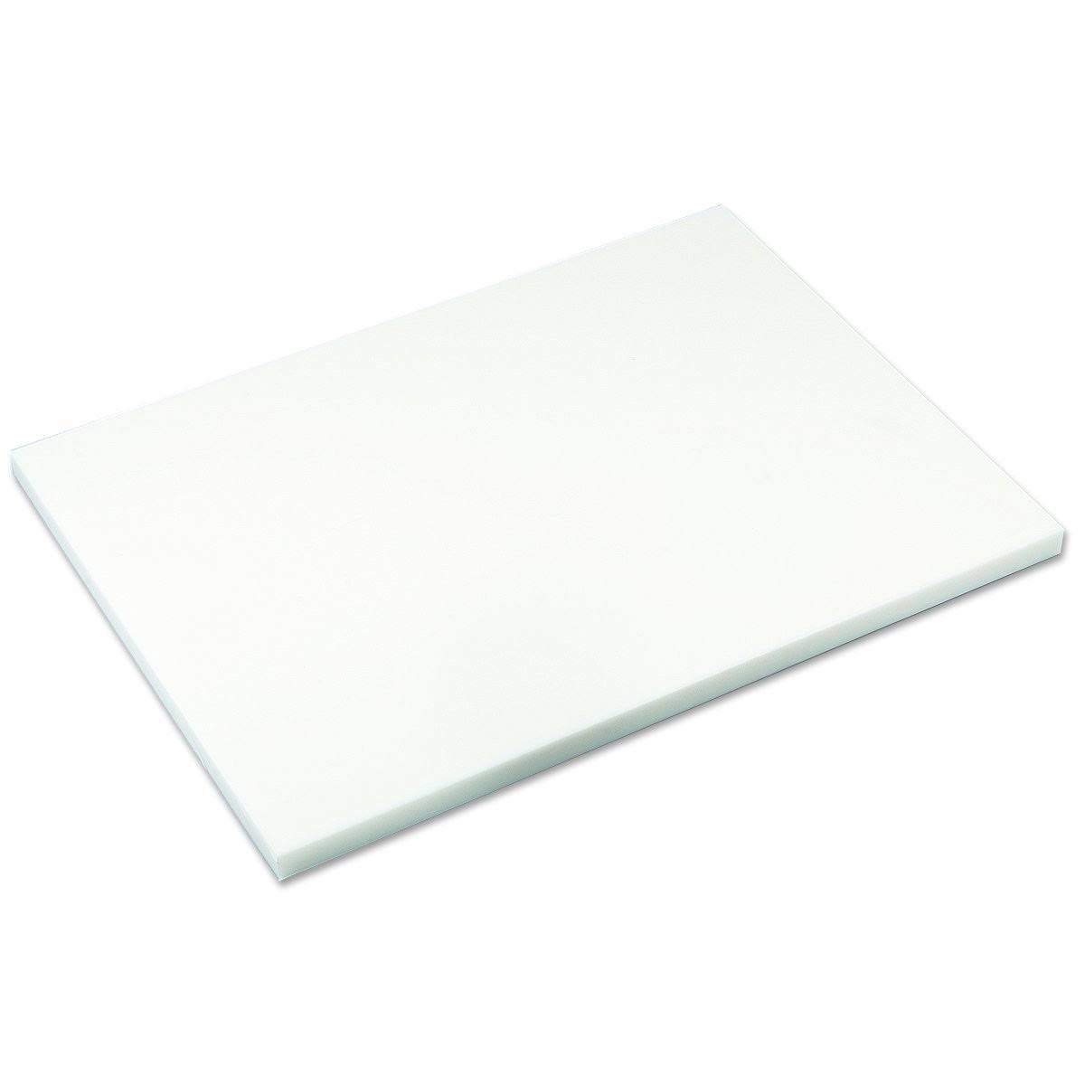 Alegacy PEM1824MD Medium Density Polyethylene Cutting Board, 18 by 24 by 3/4-Inch, White
