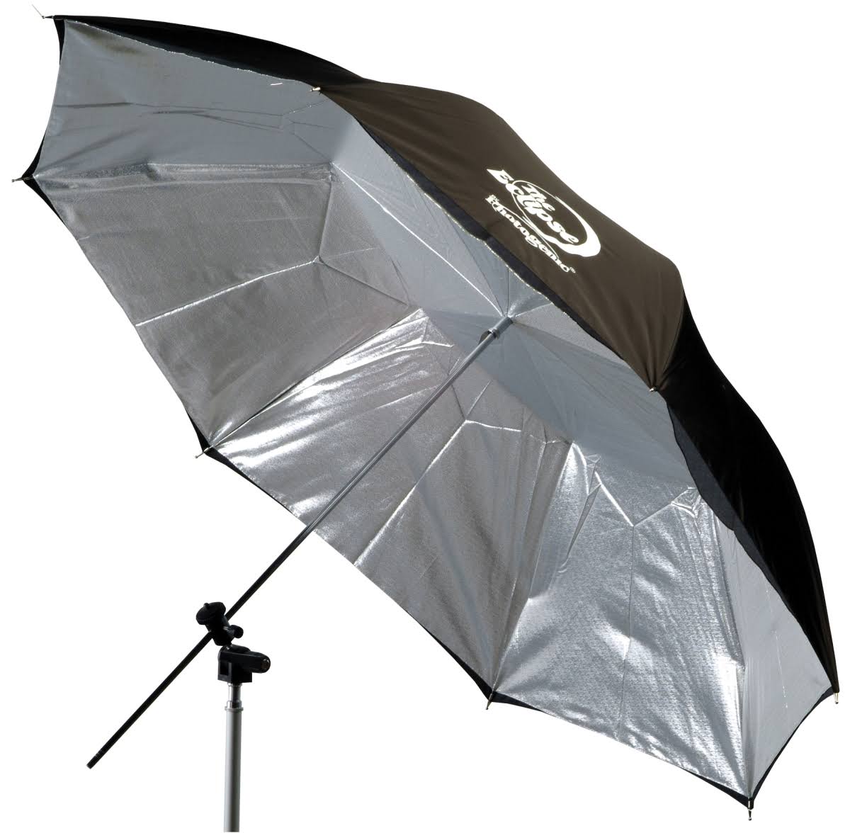 Photogenic Ec45s 45 in. Umbrella Eclipse Silver with Black Cover