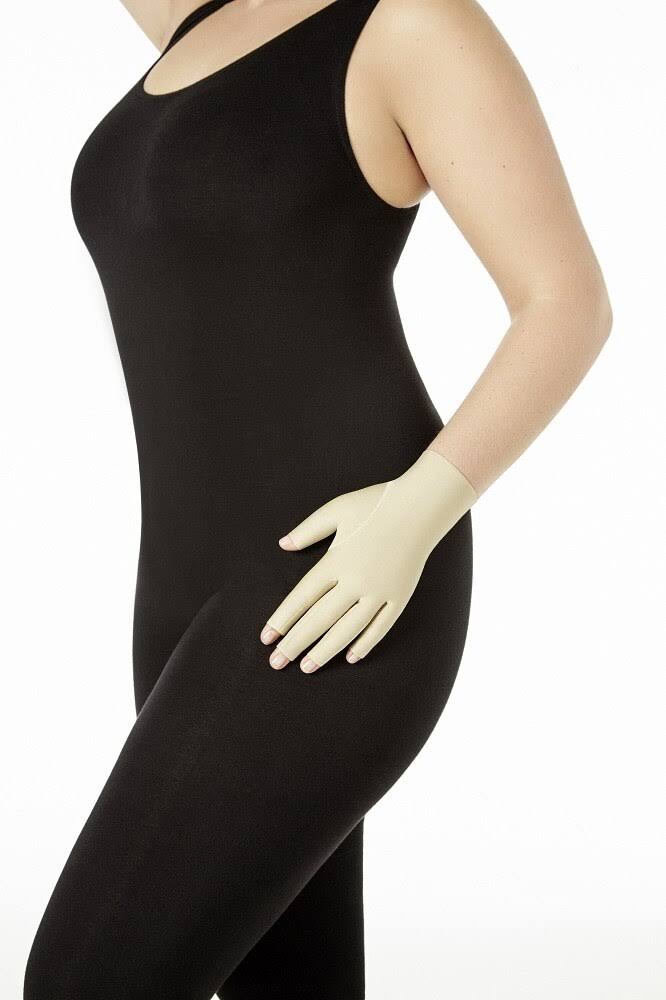 Jobst FarrowWrap Glove 20-30 mmHg - Black, 1 Compression Gloves