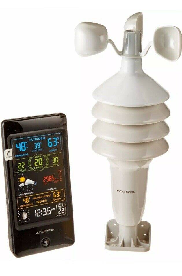 Acurite Weather Center 3-in-1 REVERSE LCD-01605