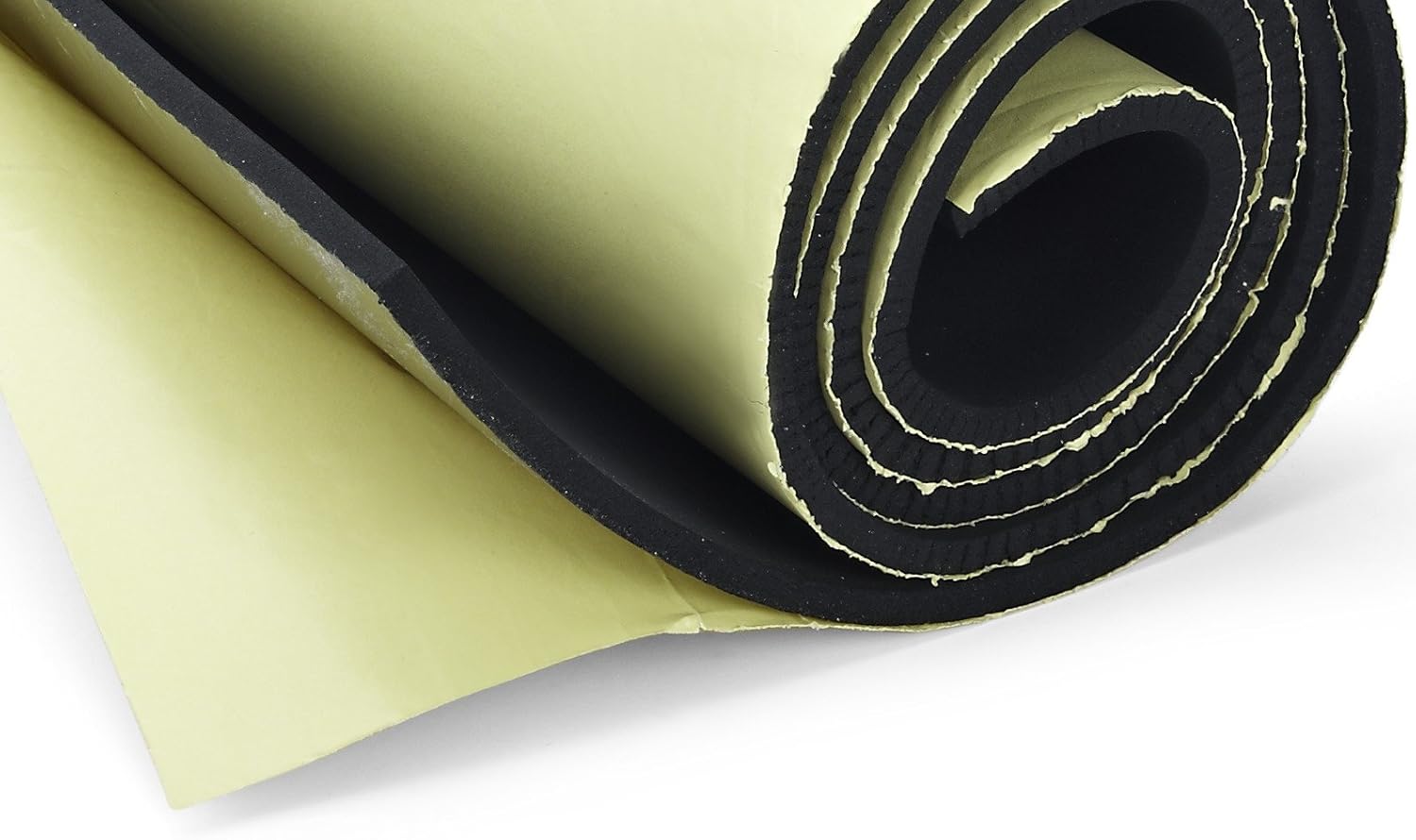 Primode sponge Neoprene Roll, With Adhesive Bottom, For Multi Purpose Use, 1/16” Thick X 14” Wide X 58” Long Pack of 2