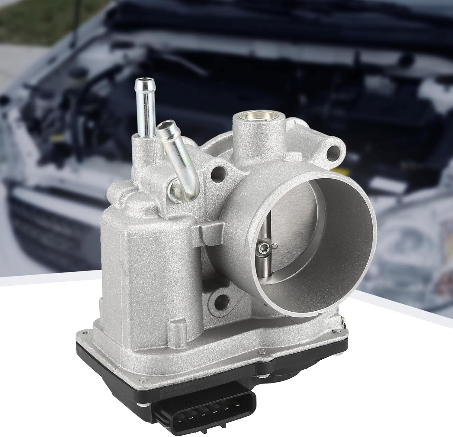 X AUTOHAUX 22030-0D031 22030-22041 Car Electronic Throttle Body Assembly for Toyota Matrix Corolla 2005-2008 for Pontiac Vibe 2005-2008