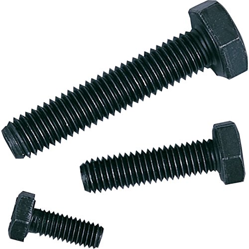 M12-1.5 x 30mm Hex Head Cap Screws, Steel Metric Class 8.8, Plain Finish (Quantity: 50 pcs) - Fine Thread Metric, Fully Threaded, Length: 30mm Metric, Thread Size: M12 Metric Pack of 2