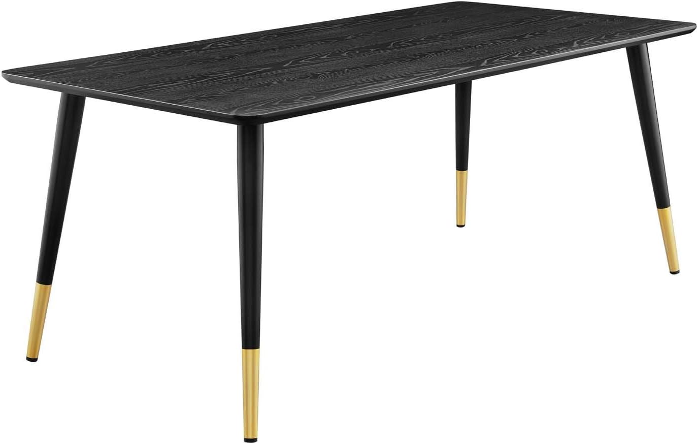Modway Vigor Rectangular Dining Table, Black