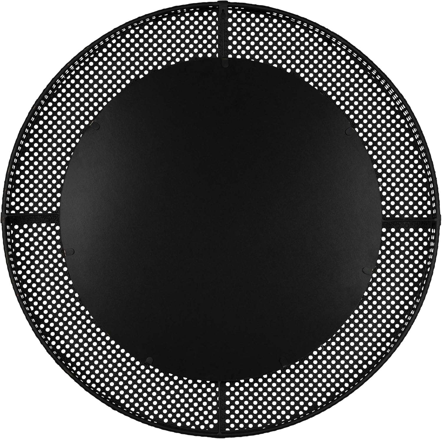 Stratton Home Decor S36848 Mirror, 31.50 X 2.76 X 31.50, Black