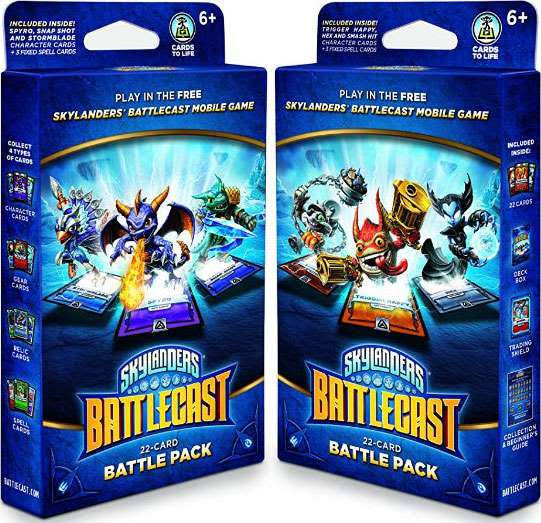 Skylanders Battlecast Set of Both Battle Packs