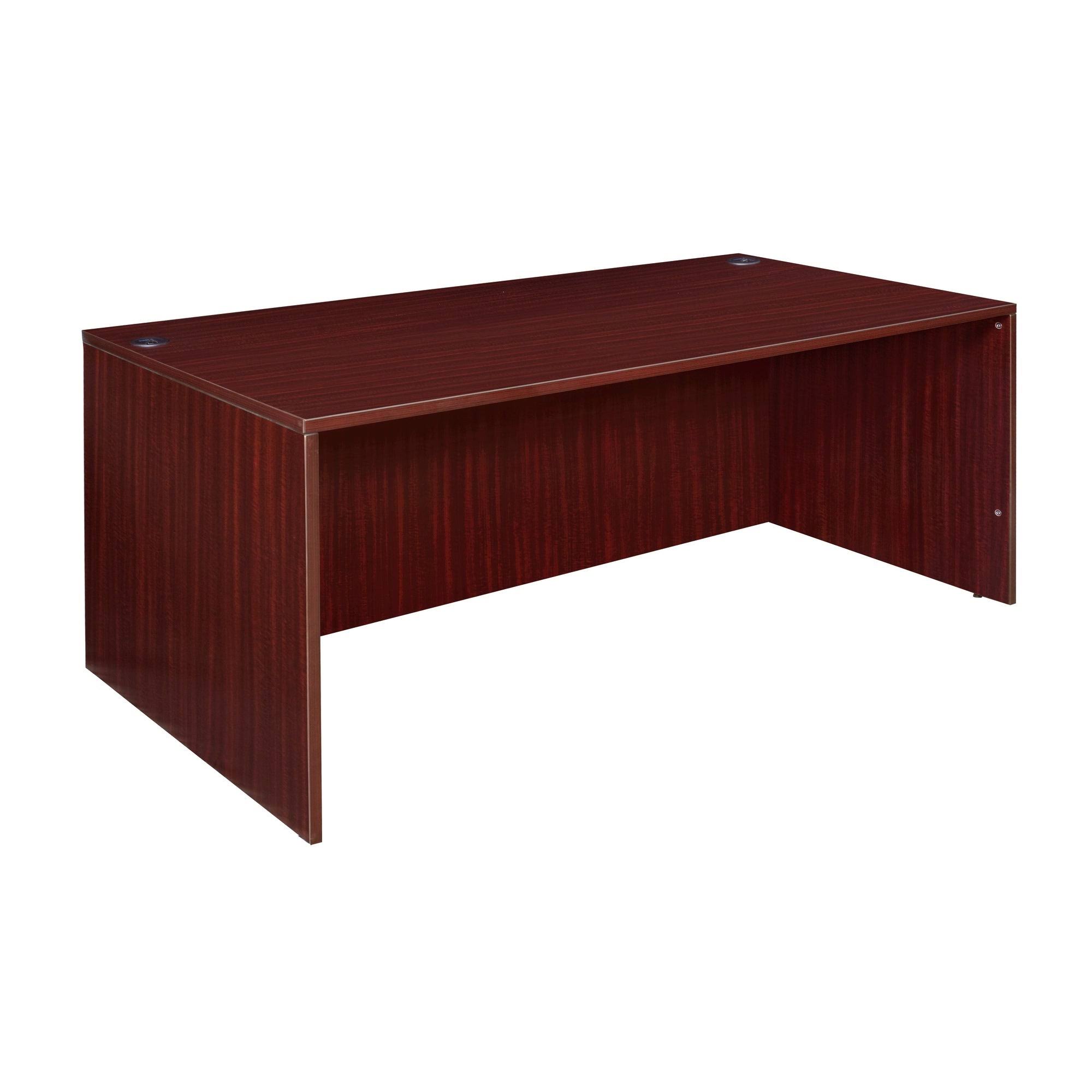 Regency Legacy 71x22 Desk Shell- Mahogany