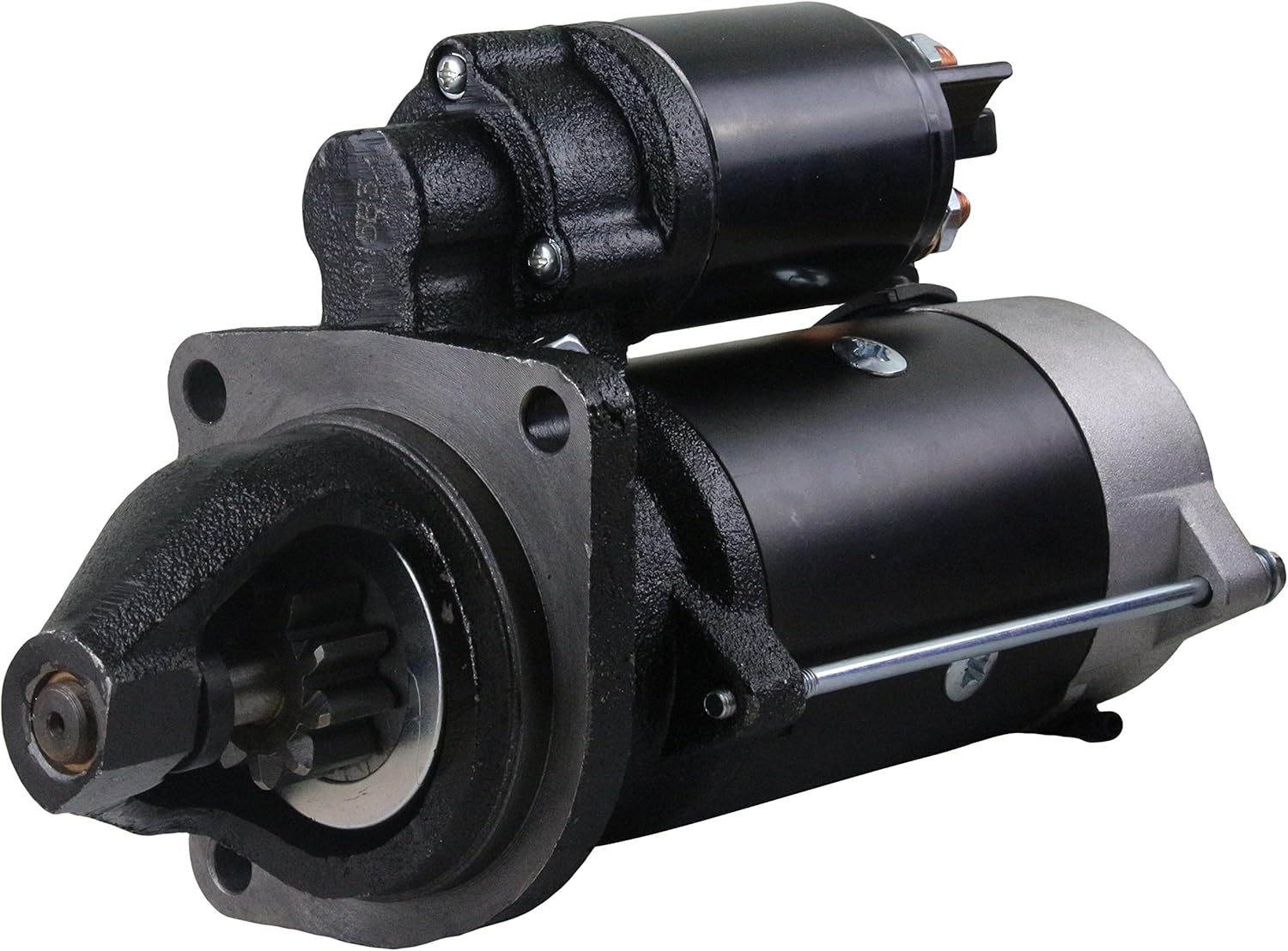 Rareelectrical NEW 12V 10T 2.7KW CW STARTER MOTOR COMPATIBLE WITH MCCORMICK TRACTOR CX80 CX90 F100 F70F F80 IS 1273