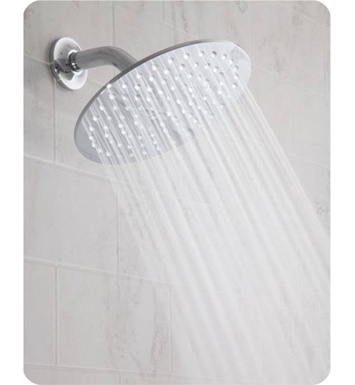 Jaclo S208-AB 8x22 Round Rain Machine Antique Brass