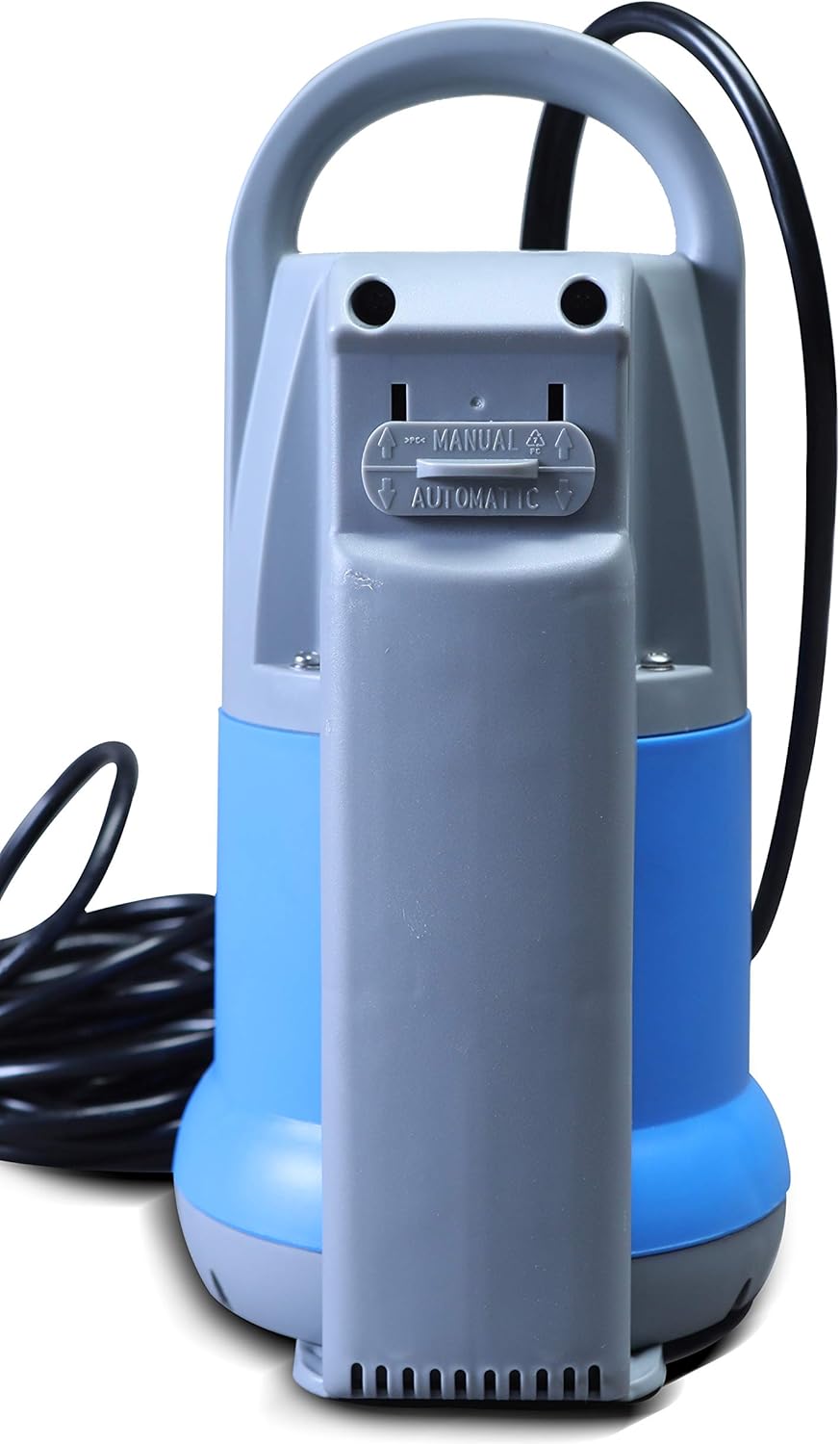 Submersible Clean Water Sump Pump 0.5hp with built in Automatic ON/OFF (no external float switch needed) 1800GPH, 26'Head, Thermal Protector - Schraiberpump Pack of 2