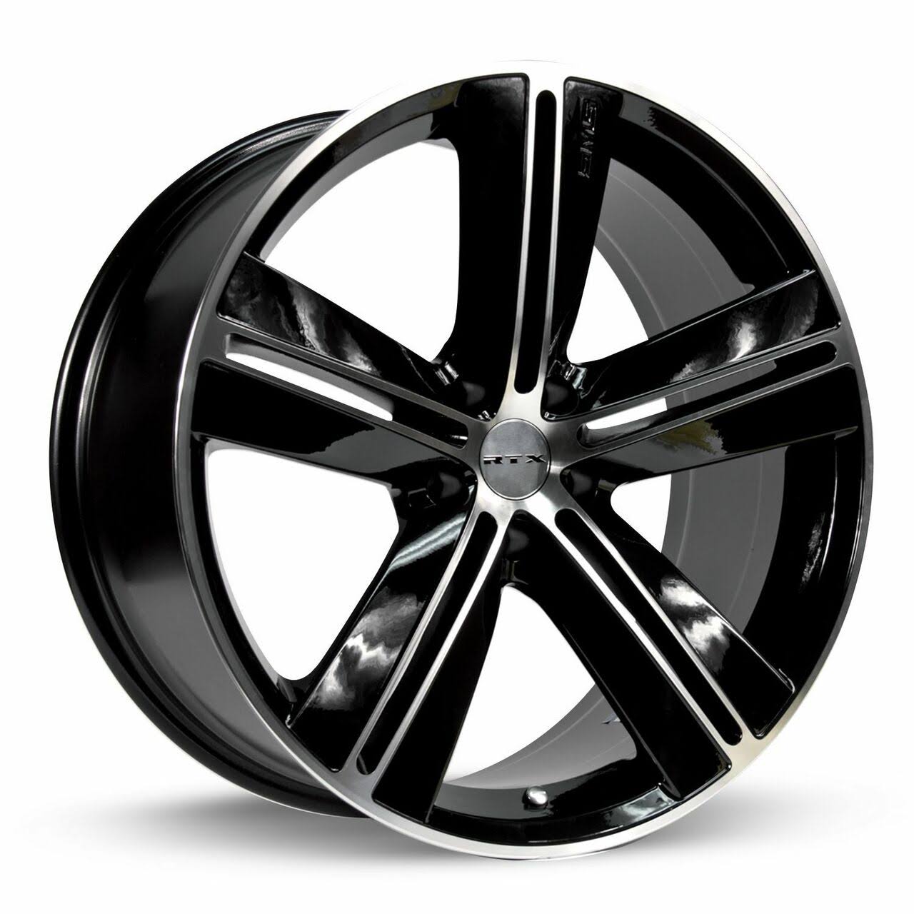 RTX SMS, 16x7, 5x114.3, 40, 73.1, Black Machined 081325