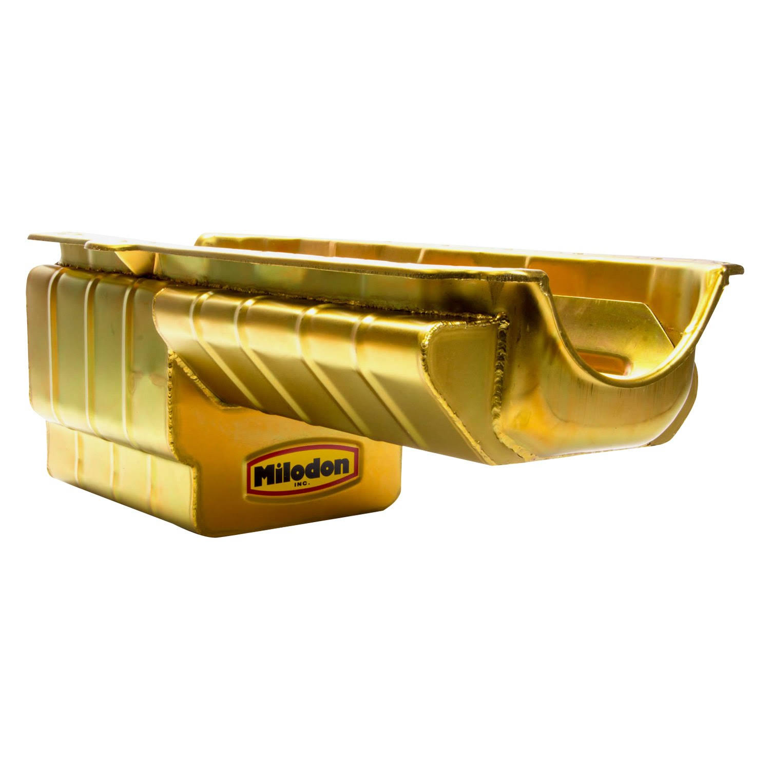 Milodon 31169 Oil Pan - SBC Drag Race 5qt. RH Dipstick