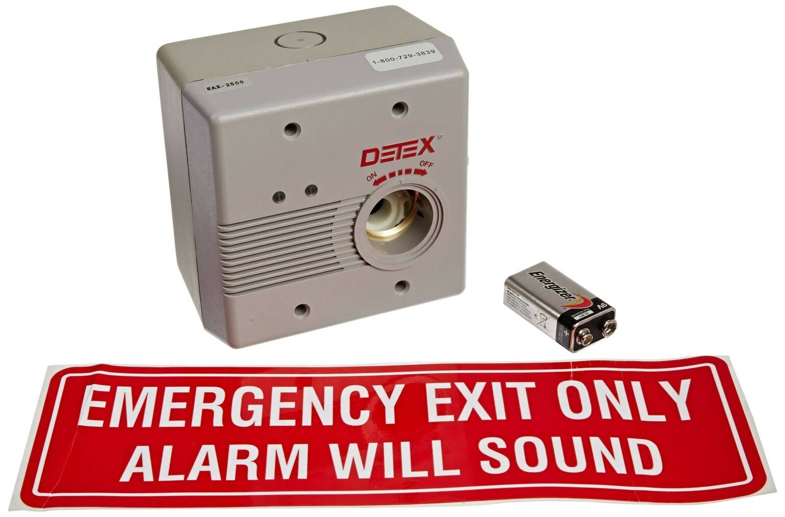 Detex Surface Mounted AC DC Powered Door Alarm