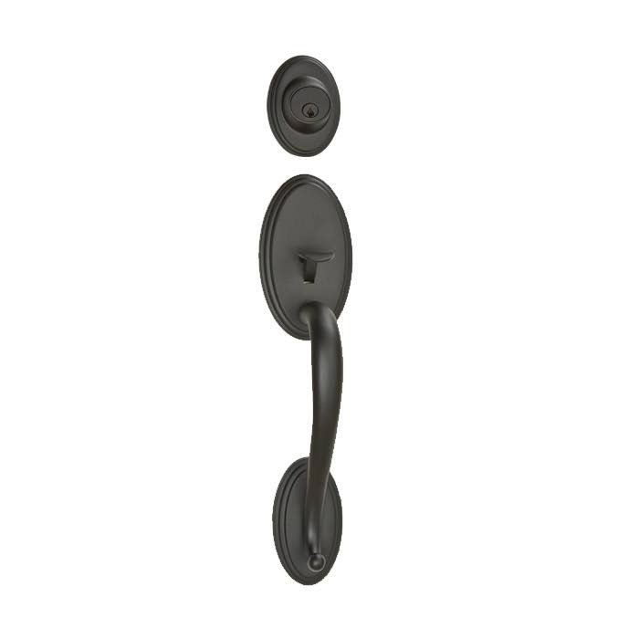 Better Home Products 48844BLK Embarcadero Handleset in Black