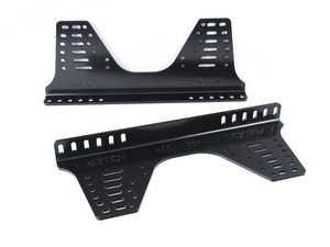 OMP Alluminum Tall Brackets - 36 Holes | Black: Mount Your OMP Racing Seat with confidence! for Mini, BMW