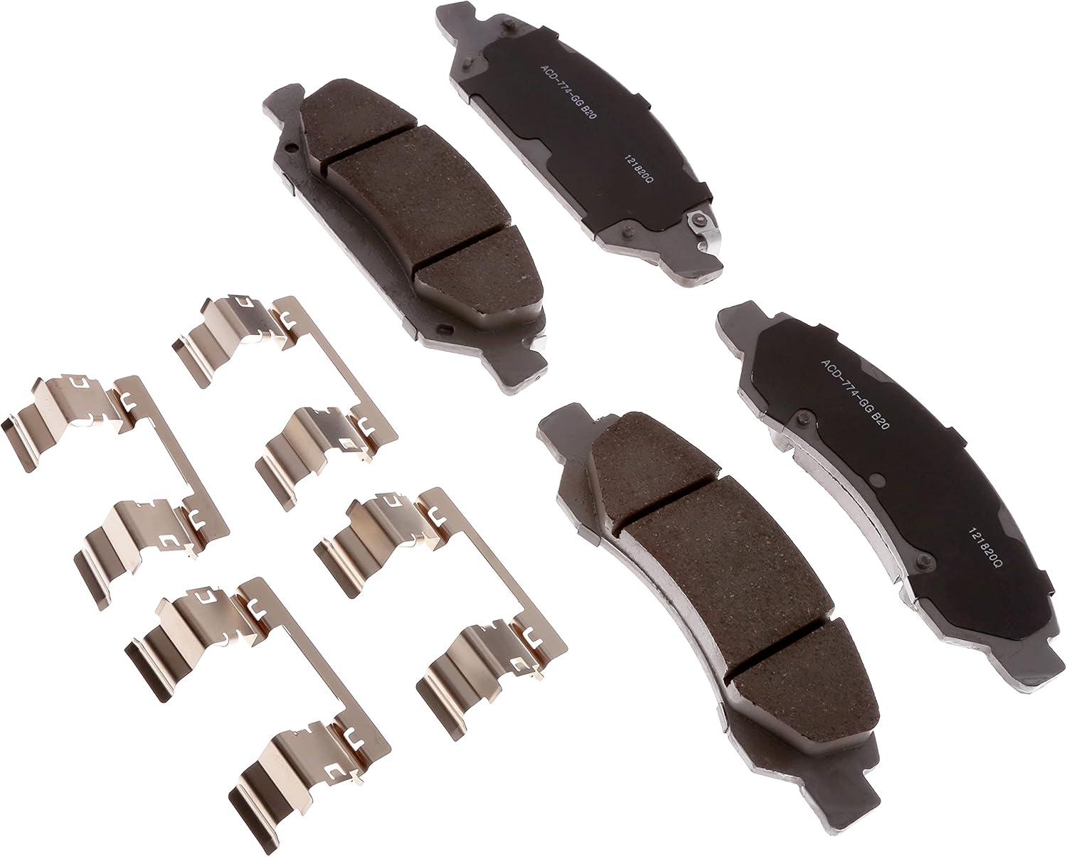 ACDelco Silver 14D1367ACH Ceramic Front Disc Brake Pad Set