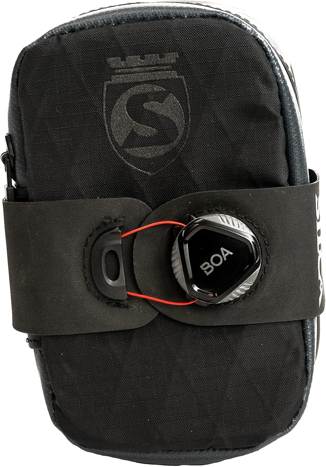 SILCA Mattone Grande | Bicycle Seat Bag secured by BOA Capture System | YKK Waterproof Zipper | 77 Cubic Centimeters of Storage Space | Bike Saddle Bag