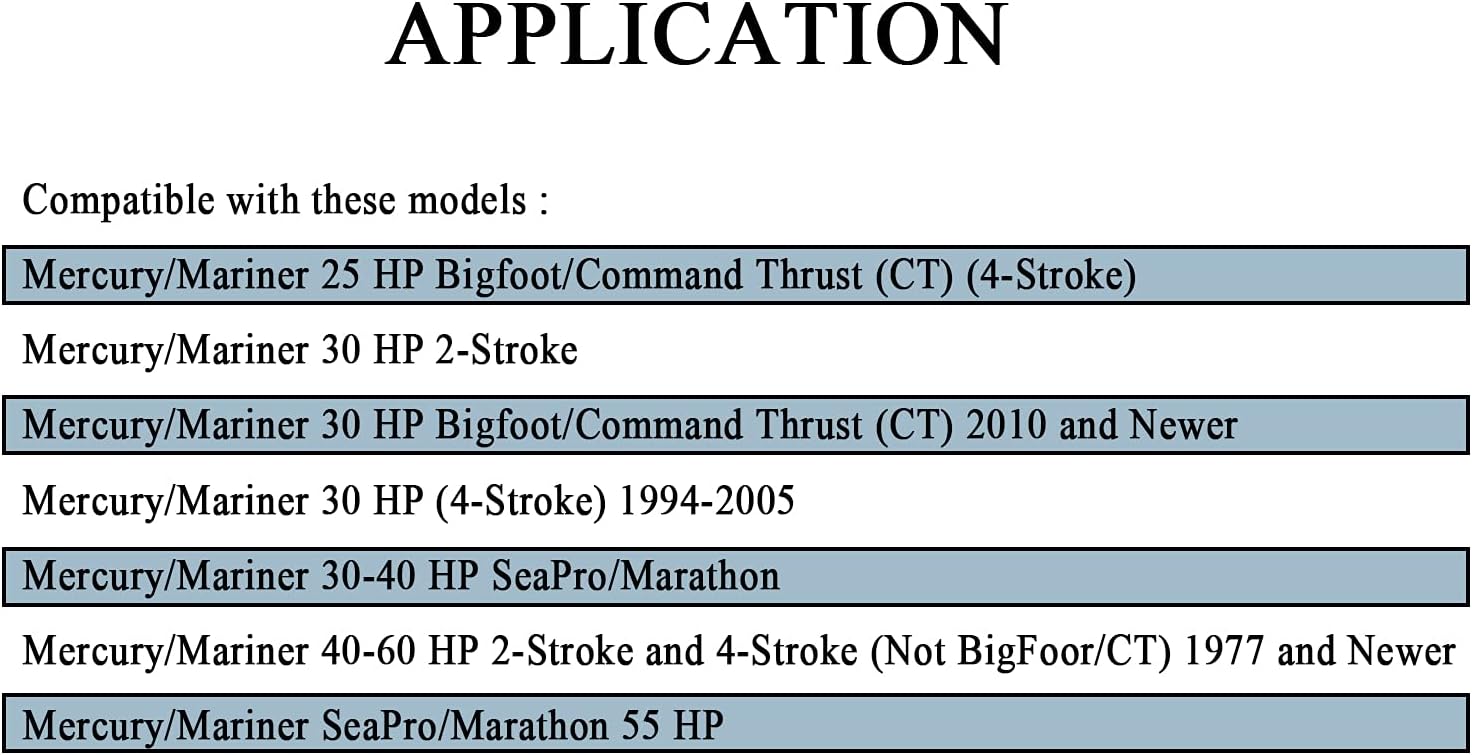 Holdia Propeller 48-8M8026635 RH 10.1x14 4 Blade Compatible with Mercury/Mariner 25 30 40 55 60 70HP Boat Motors Pack of 2